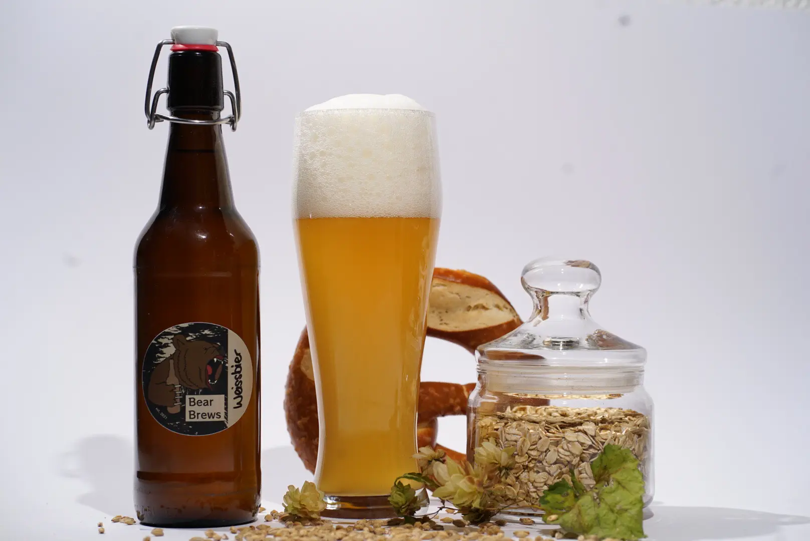 Erster BearBrews Ingwer-Honig-Likör