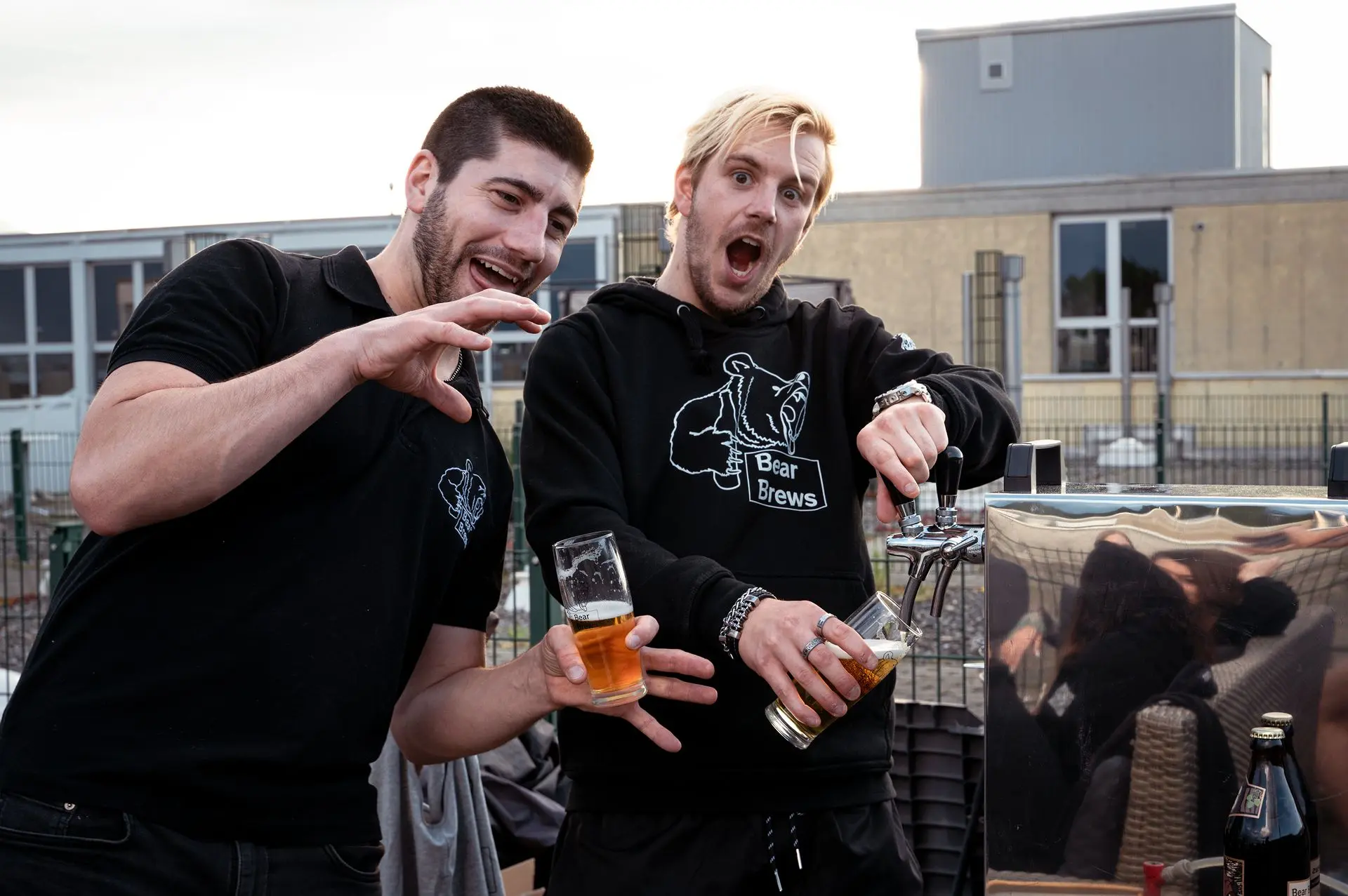 Sandro Bär und Sandro Saurer